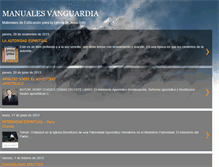 Tablet Screenshot of manualesvanguardia.blogspot.com