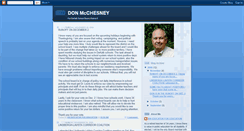 Desktop Screenshot of donmcchesney.blogspot.com