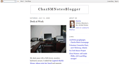 Desktop Screenshot of chazsmnotes.blogspot.com