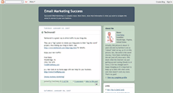 Desktop Screenshot of emailmarketingsuccess.blogspot.com