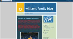 Desktop Screenshot of nawilliamsfamily.blogspot.com