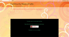 Desktop Screenshot of newsditutto.blogspot.com