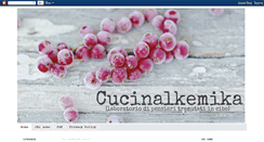 Desktop Screenshot of cucinalkemika.blogspot.com