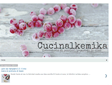 Tablet Screenshot of cucinalkemika.blogspot.com