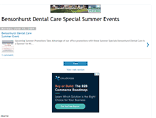 Tablet Screenshot of cosmeticdentistsummerevents.blogspot.com