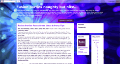 Desktop Screenshot of fusionparties.blogspot.com