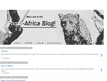 Tablet Screenshot of photo-africa.blogspot.com