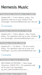 Mobile Screenshot of nemesis-music.blogspot.com