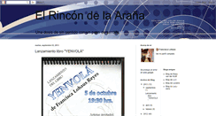 Desktop Screenshot of elrincondelarana.blogspot.com