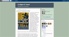 Desktop Screenshot of cardiganstweed.blogspot.com