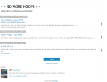 Tablet Screenshot of nohoops.blogspot.com