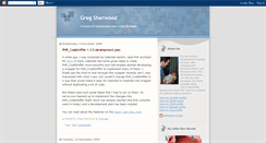 Desktop Screenshot of gregsherwood.blogspot.com