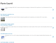 Tablet Screenshot of flaviecournil.blogspot.com
