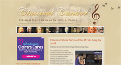 Desktop Screenshot of classicalcandor.blogspot.com