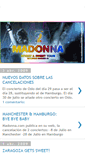 Mobile Screenshot of madonnatour2009.blogspot.com