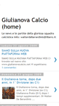 Mobile Screenshot of giulianovacalcio.blogspot.com