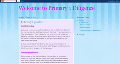 Desktop Screenshot of one-diligence.blogspot.com