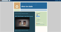 Desktop Screenshot of dieuxdestade.blogspot.com