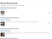 Tablet Screenshot of paodemeldecorado.blogspot.com