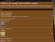 Tablet Screenshot of dancadoventrecuritiba.blogspot.com