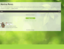 Tablet Screenshot of marina-peres.blogspot.com