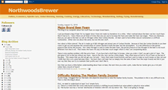 Desktop Screenshot of northwoodsbrewer.blogspot.com