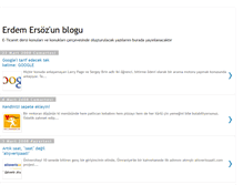 Tablet Screenshot of erdemersoz.blogspot.com