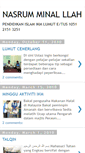 Mobile Screenshot of nasrumminalllah.blogspot.com