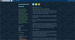 Desktop Screenshot of centroamericaexporta.blogspot.com