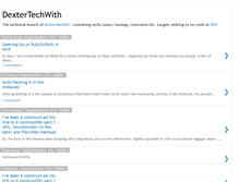 Tablet Screenshot of dextertechwith.blogspot.com