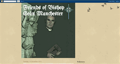 Desktop Screenshot of friendsofbishopseanmanchester.blogspot.com