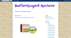 Desktop Screenshot of beflamboyantreviews.blogspot.com