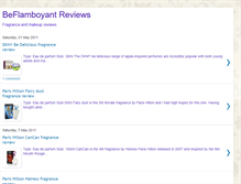 Tablet Screenshot of beflamboyantreviews.blogspot.com