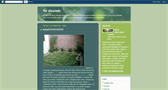 Desktop Screenshot of fiodourado.blogspot.com