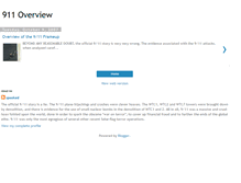 Tablet Screenshot of 911overview.blogspot.com