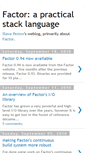 Mobile Screenshot of factor-language.blogspot.com