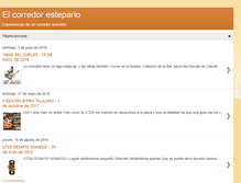 Tablet Screenshot of elcorredorestepario.blogspot.com