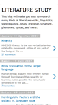 Mobile Screenshot of literaturework.blogspot.com