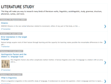 Tablet Screenshot of literaturework.blogspot.com