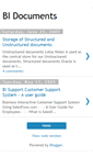 Mobile Screenshot of bi-docs.blogspot.com