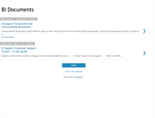 Tablet Screenshot of bi-docs.blogspot.com
