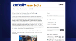Desktop Screenshot of perfectlyimperfecta.blogspot.com