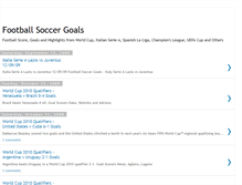 Tablet Screenshot of footballsoccergoals.blogspot.com