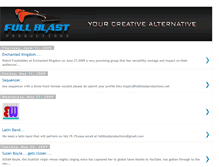 Tablet Screenshot of fullblastproductions.blogspot.com