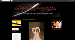Desktop Screenshot of ambuyatphotographer.blogspot.com