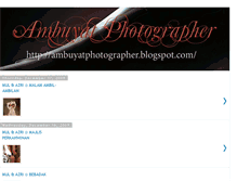 Tablet Screenshot of ambuyatphotographer.blogspot.com