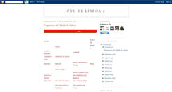 Desktop Screenshot of cdudelisboa2.blogspot.com