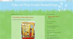 Desktop Screenshot of firstgradesomethings.blogspot.com