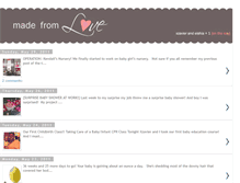 Tablet Screenshot of madefromlovenc.blogspot.com