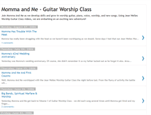 Tablet Screenshot of mommaandme.blogspot.com